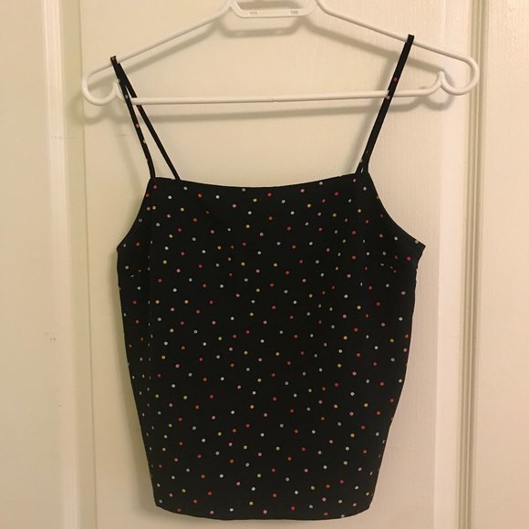 Topshop Polka Dot Tank - Picture 1 of 1